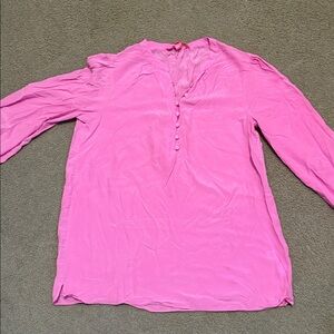 Lilly Pulitzer Vibrant Pink Blouse
